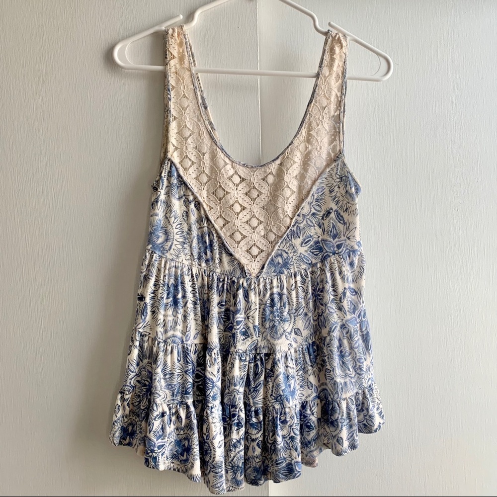 Free People boho tank